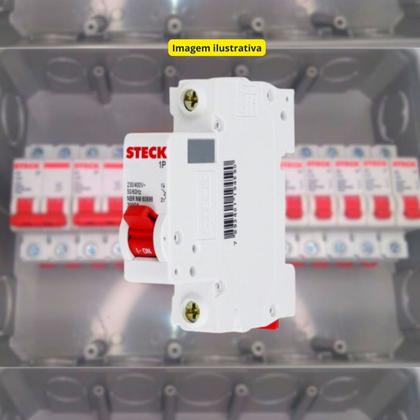 Imagem de Disjuntor Din Steck 1X40A Curva C