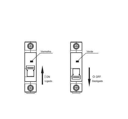 Imagem de Disjuntor Din Unipolar Monopolar Curva C 70A Tramontina