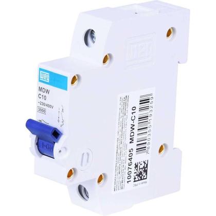 Imagem de Disjuntor Mdw 16a Weg - Curva C Monopolar