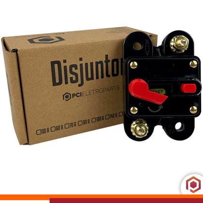 Imagem de Disjuntor Som Automotivo Carro Chave Geral Com Reset 50a 60a 70a 80a 100a 140a 200a 250a