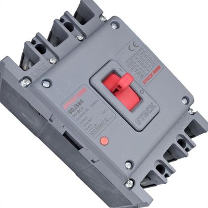 Imagem de Disjuntor Steck Caixa Moldada Asgard Tripolar - S100 - 80A.