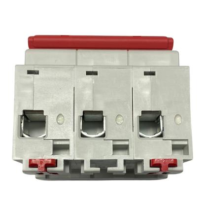 Imagem de Disjuntor Steck Tripolar Triplo Curva C 10a, 16a, 20a, 25a, 32a, 40a, 50a, 63a