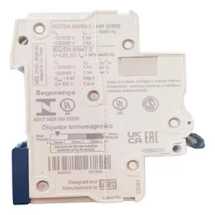 Imagem de   Disjuntor Termomagnético MDW C 2 x 70A WEG