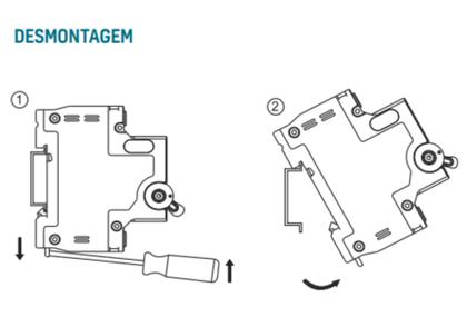 Imagem de Disjuntor tr3ka 2p 10a curva c tramontina