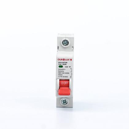 Imagem de Disjuntor Unipolar Ourolux Curva C
