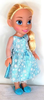 Imagem de Disney 039897989211 Frozen Elsa Toddler Doll, Azul