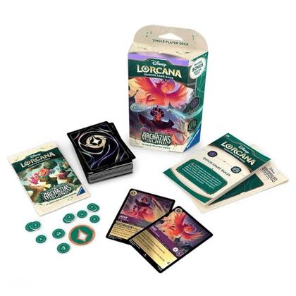 lorcana archazia's island starter deck Disney Lorcana: Chapter 7 (Ruby and Sapphire) Deck Contents Disney Lorcana Archazia's Island Starter