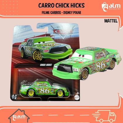 Disney Pixar Carros Chick Hicks- Cars Esc 1/55 DXV29-FLM52