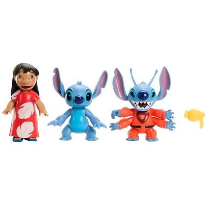Imagem de Disney Pixar Storytellers Lilo STITCH Pacote com 3 Bonecos Mattel HMM01