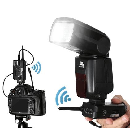 Imagem de Disparador de Flash Transceiver Trigger Pixel Opas Wireless para Canon