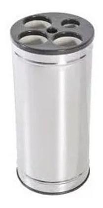 Imagem de Dispensador De Copos Água Em Aço Inox Para 500 Copos 180 Ml