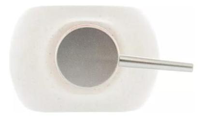 Imagem de Dispenser Bath Granos Porta Sabonete líquido lines lyor porcelana Bandeja Bambu banheiro Lavabo