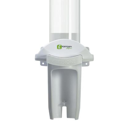 Imagem de Dispenser de Acrílico para Copos 180/200ml com dosador Fortcom