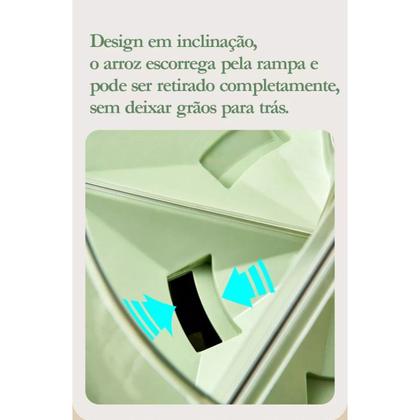 Imagem de Dispenser de Grãos, Cereais Giratório 6 Em 1 + Dosador 24x24