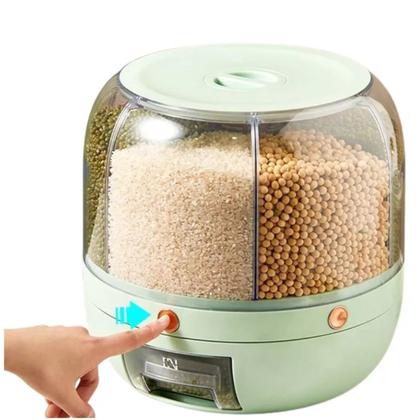 Imagem de Dispenser de Grãos, Cereais Giratório 6 Em 1 + Dosador 24x24