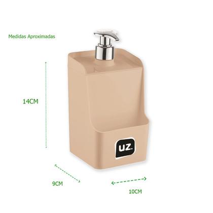 Imagem de Dispenser Detergente Slim Porta Detergente Plástico 500ml