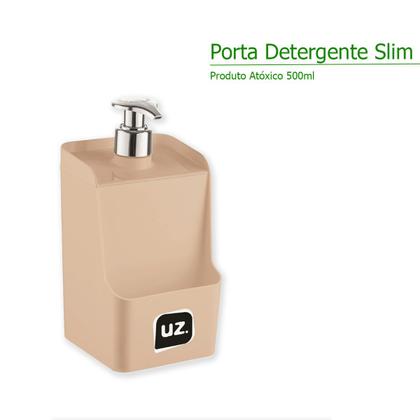 Imagem de Dispenser Detergente Slim Porta Detergente Plástico 500ml