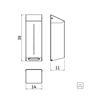 Imagem de Dispenser Interfolhas Aço Inox Tramontina