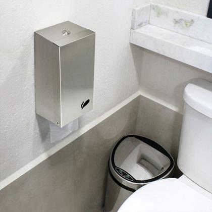 Imagem de Dispenser Papel Higienico Folhas Cai Cai Quadra Biovis