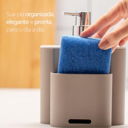 Imagem de Dispenser Para Detergente Coza Flat 500 ml Preto