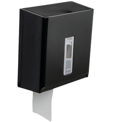 Imagem de Dispenser para Higiene Rolão 300/500m Preto - Nobre