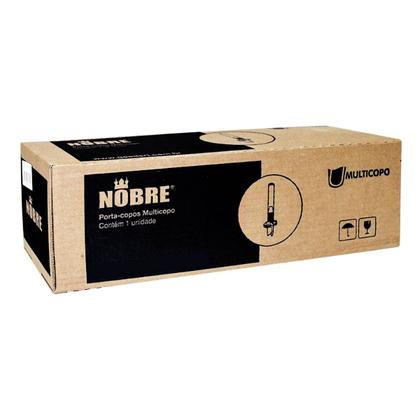Imagem de Dispenser Poupa Copo de Café 50ml Nobre Escritório Capacidade de 100 Unidades Cor Preto 1 Unidade