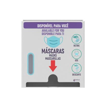 Imagem de Dispenser Premium EPI's de Máscaras Descartáveis 22 cm