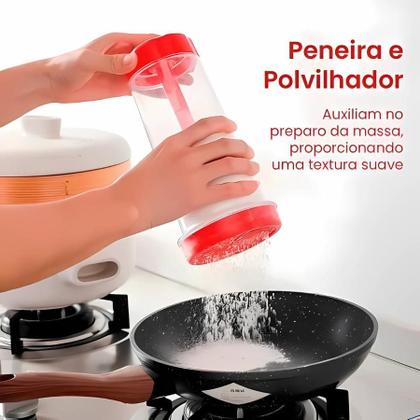 Imagem de Dispenser Tapioqueira Para Armazenar E Peneirar Tapioca
