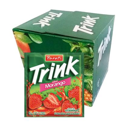 Imagem de Display 15 unidades Refresco em Pó Trink Morango 25g - Caixa com 15x25g