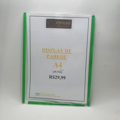 Imagem de Display A4 Parede V/H