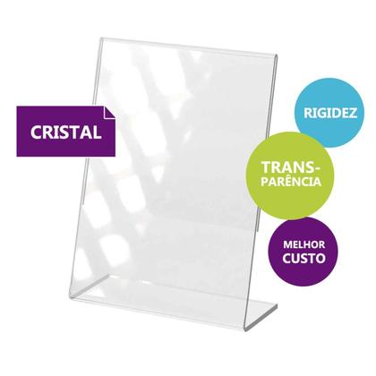 Imagem de Display Acrílico A6 L 1Unidade 10X15 Vertical