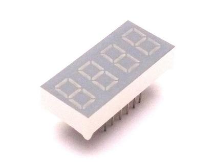 Imagem de Display de 7 Segmentos com  4 Dígitos TOF3461BH-N