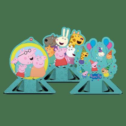 Imagem de Display de mesa Decoração Peppa Pig Festa aniversário