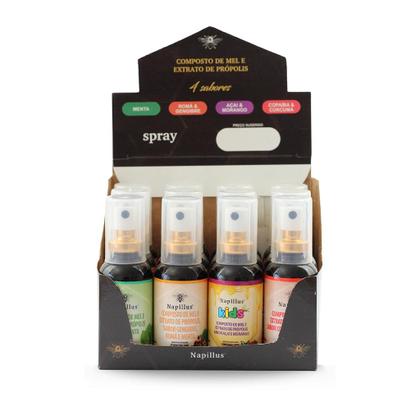 Imagem de Display de Sprays Sortidos 30 ml - 12 Unidades com Sabores Variados