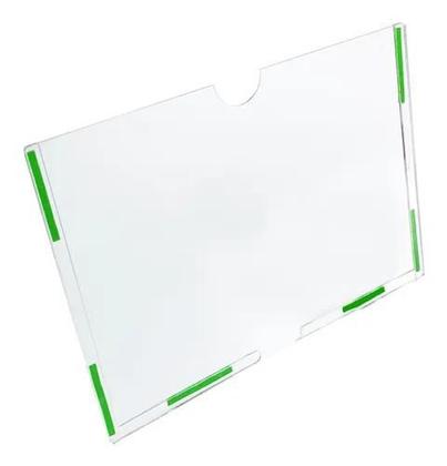 Imagem de Display Em Acrilico Horizontal Porta Folha A4 com 5 unidades