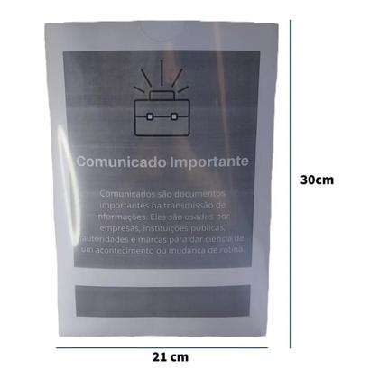 Imagem de Display Expositor de Parede A4 Quadro de Avisos Polibras para Organização, Exibição e Mensagens