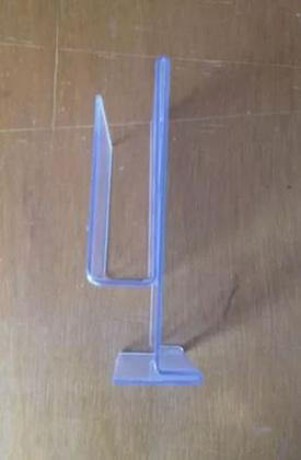 Imagem de Display Expositor Mesa T 10x15cm A6 Com Porta Folder Flyer