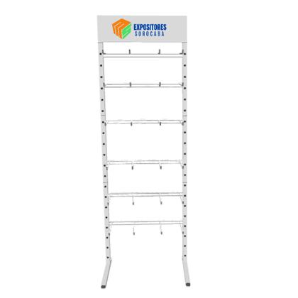 Imagem de Display Expositor Para Chinelos 24 Ganchos