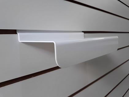 Imagem de Display Expositor Tênis Sandálias Calçados P/ Painel Canaletado Kit 40 Pçs