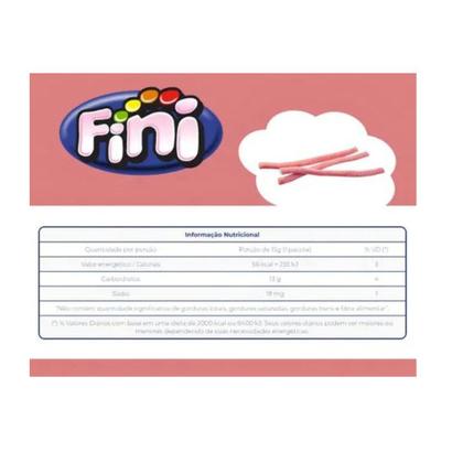 Imagem de Display Fini Tubes Morango Azedinho 12unx15g