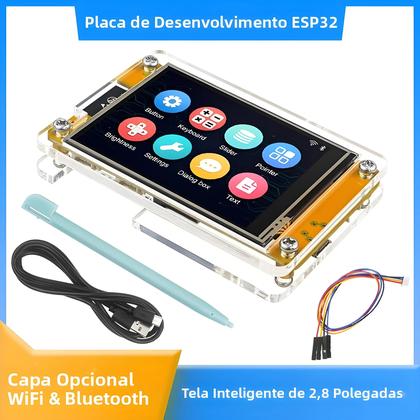 Imagem de Display Inteligente De 2.8 Polegadas ESP32 MCU Para Arduino LVGL WIFI Bluetooth Touch Módulo LCD TFT