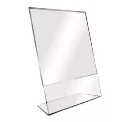 Imagem de Display L 15x21cm A5 Expositor Balcão Mesa Folder Bar Folha