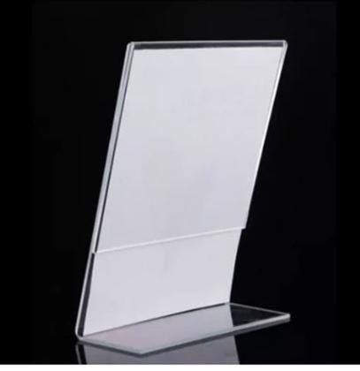 Imagem de Display L 15x21cm A5 Expositor Balcão Mesa Folder Bar Folha