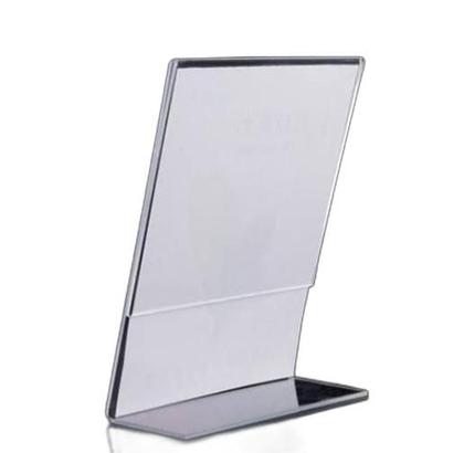 Display L Expositor 21X15 Acrílico Cardápio Pix Qr A5 Ver - Indústria Fenix Imagem de Display L Expositor 21X15 Acrílico Cardápio Pix Qr A5 Ver