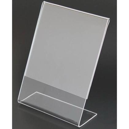 Imagem de Display l Expositor 21x15 Acrílico Cardápio Pix Qr A5 Ver