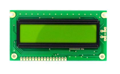 Imagem de Display LCD 16x02 Verde sem Luz de Fundo (Back Light) WH-1602A-NYG-JT - Winstar