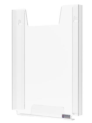 Imagem de Display Parede Porta Folha Folder A4 Petg Vertical