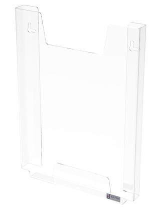 Imagem de Display Parede Porta Folha Folder A4 Petg Vertical