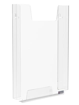 Imagem de Display Parede Porta Folha Folder A4 Petg Vertical