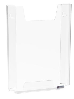 Imagem de Display Parede Porta Folha Folder A4 Petg Vertical